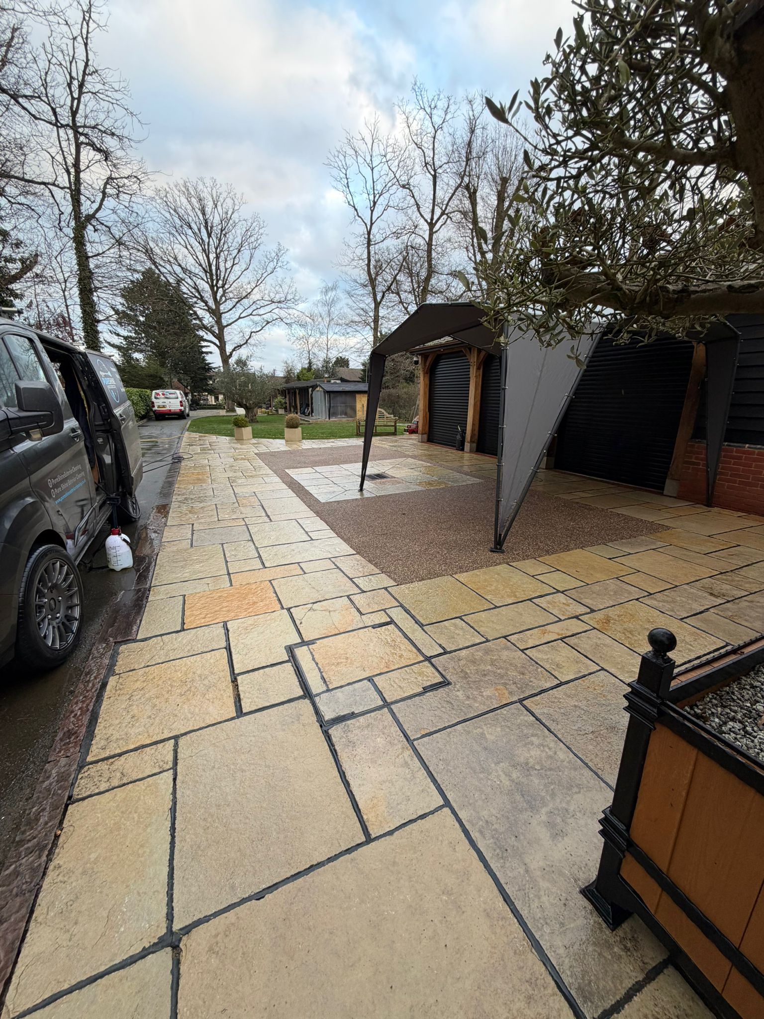 Patio & Driveway Restore - after cleaning