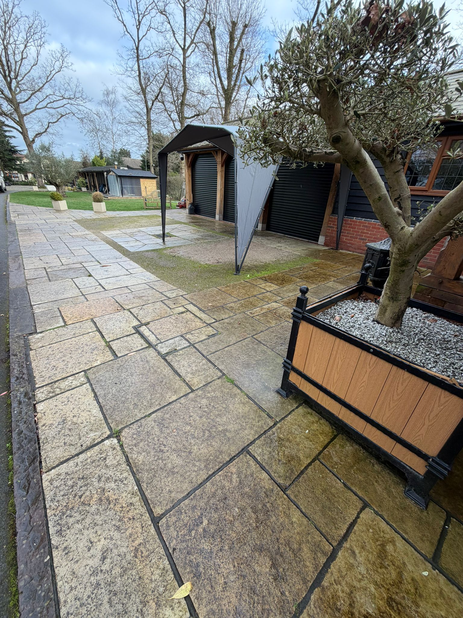 Patio & Driveway Restore - before cleaning