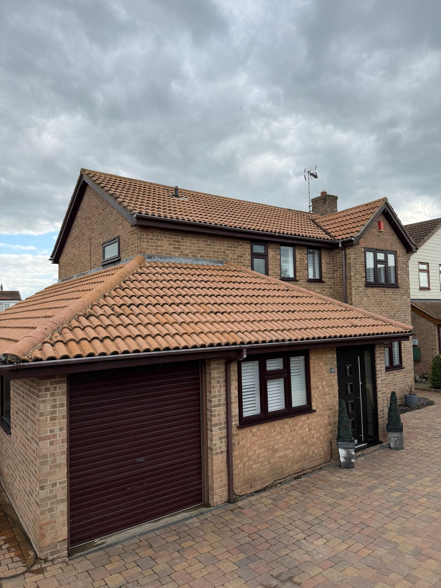 Pantile Roof Clean & Colour Restore after